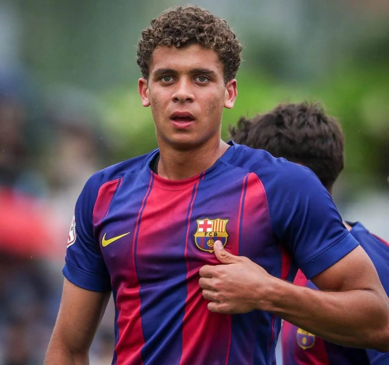 «هاتريك» المصري عبد الكريم يقود برشلونة للتتويج بالدوري الإسباني للشباب