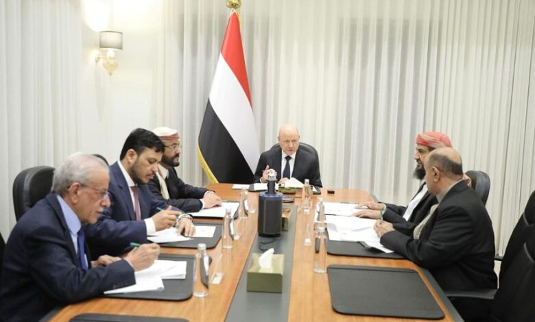 الرئاسي اليمني يتوعد بمحاسبة المتورطين في أحداث عدن الأخيرة