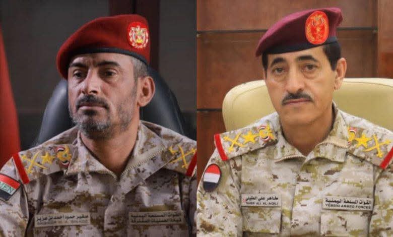 وزير الدفاع ورئيس هيئة الأركان يرفعان برقية تهنئة لفخامة الرئيس بمناسبة عيد الأضحى المبارك 