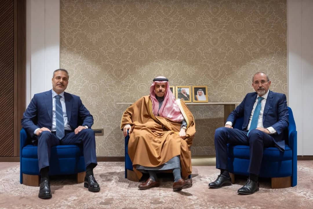 تشاور سعودي - أردني - تركي بشأن أوضاع المنطقة