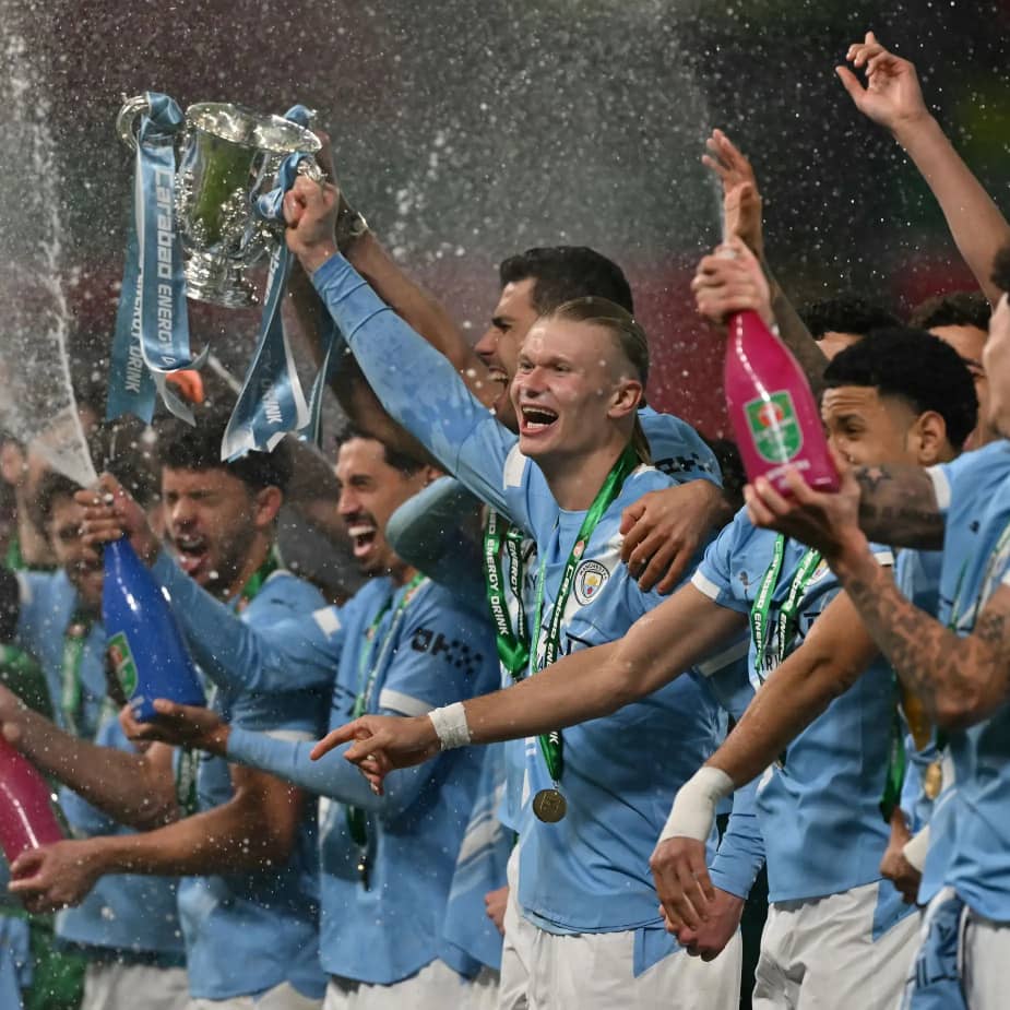 4 دقائق قلبت النهائي.. مانشستر سيتي يُسقط آرسنال ويخطف كأس الرابطة