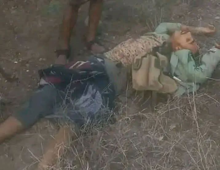 مصرع مشرف حوثي بنيران الجيش الوطني غرب تعز