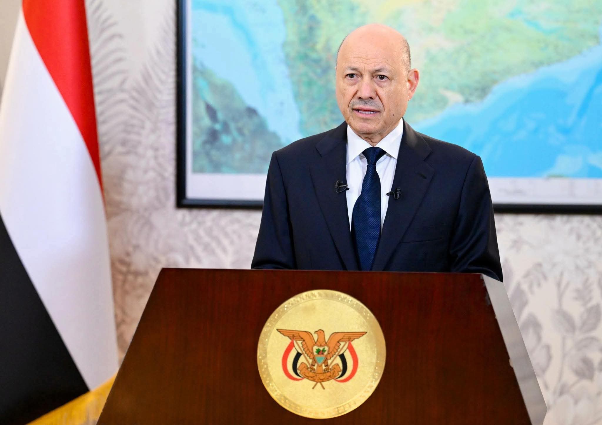 رئيس مجلس القيادة: عازمون على حماية المدنيين وتصحيح مسار الشراكة ضمن تحالف دعم الشرعية