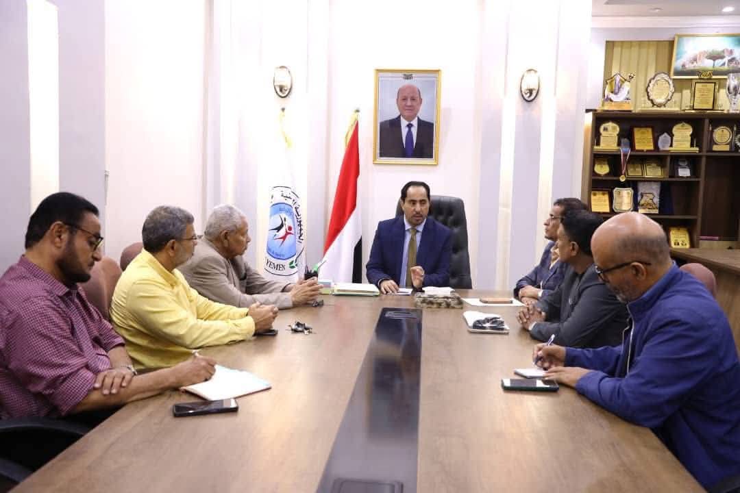 الوزير البكري يوجّه مكتب عدن بالبدء في ترتيبات انطلاق بطولة “المريسي” الرمضانية