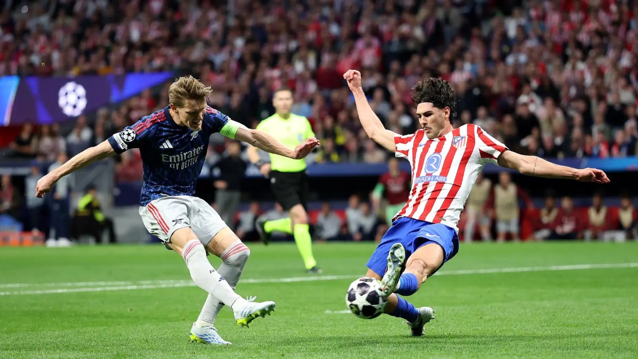 أتلتيكو مدريد يمنع آرسنال من وضع قدم في النهائي الأوروبي