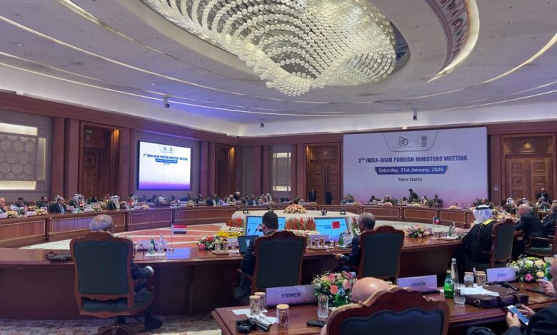 "إعلان نيودلهي" يجدّد الالتزام بوحدة اليمن وسلامة أراضيه ودعم مجلس القيادة والحكومة