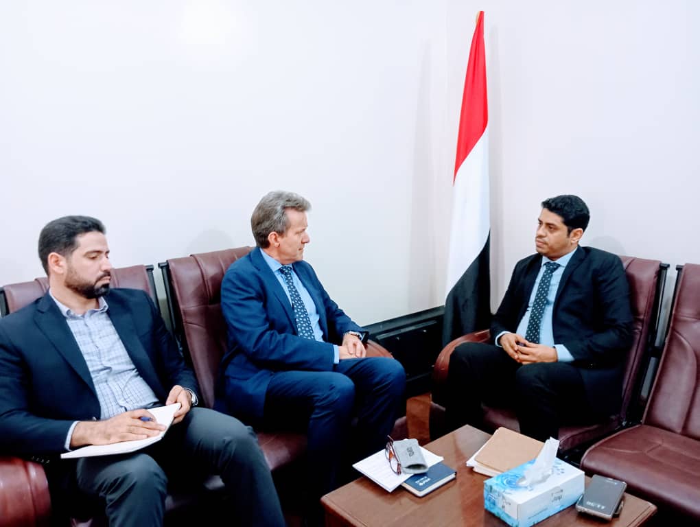 مشدل عمر يبحث مع اليونيسيف الخطة السنوية للجنة الفنية المشتركة لمنع تجنيد الأطفال